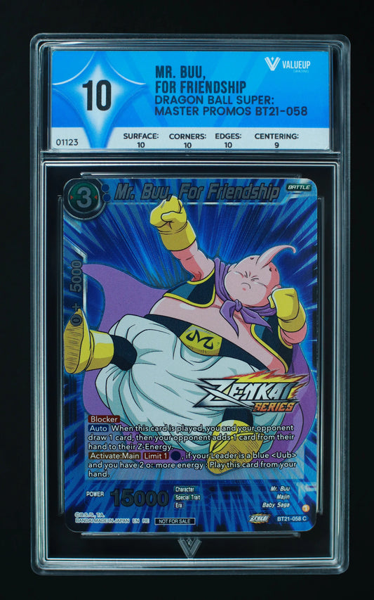 01123 MR. BUU, FOR FRIENDSHIP Grading Card