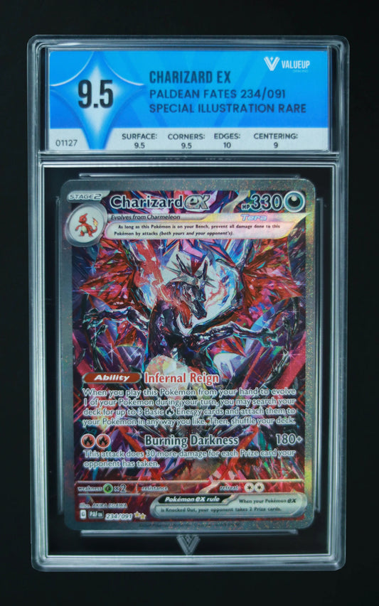 01127 CHARIZARD EX Grading Card