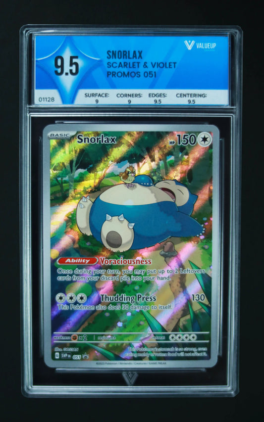 01128 SNORLAX Grading Card