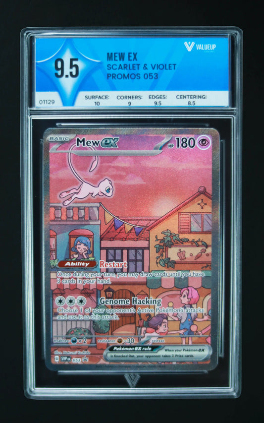 01129 MEW EX Grading Card