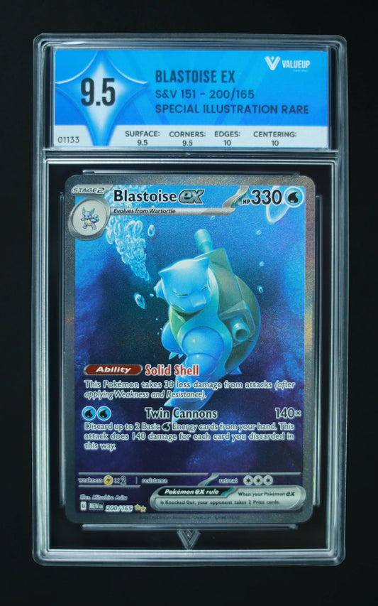 01133 BLASTOISE EX Grading Card