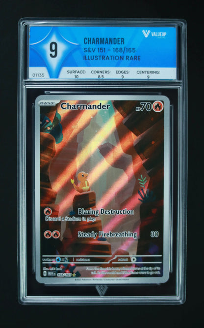 01135 CHARMANDER Grading Card