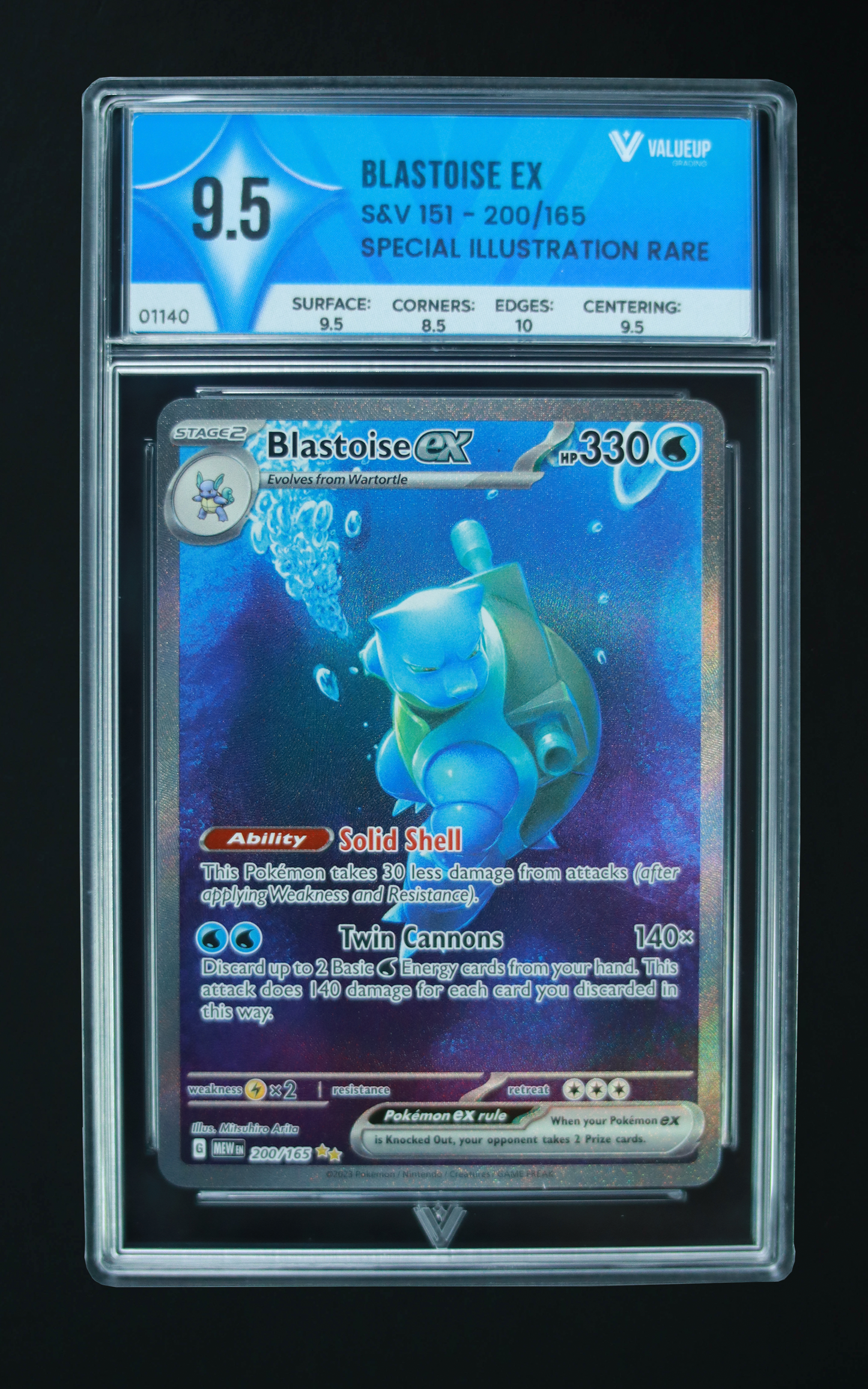 01140 BLASTOISE EX