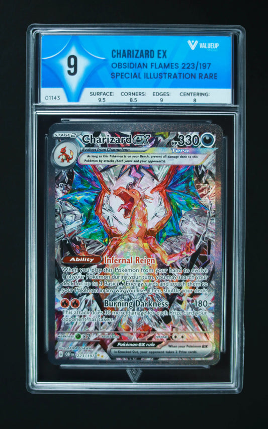 01143 CHARIZARD EX Grading Card