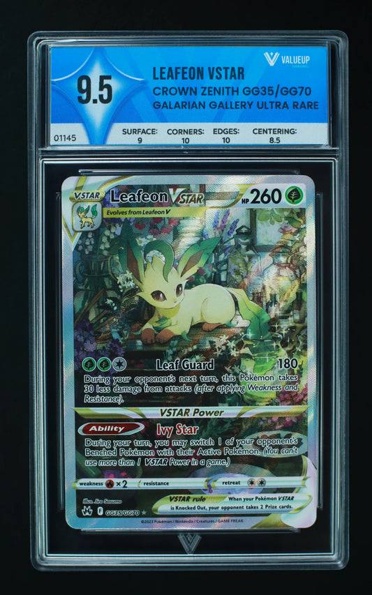 01145 LEAFEON VSTAR Grading Card