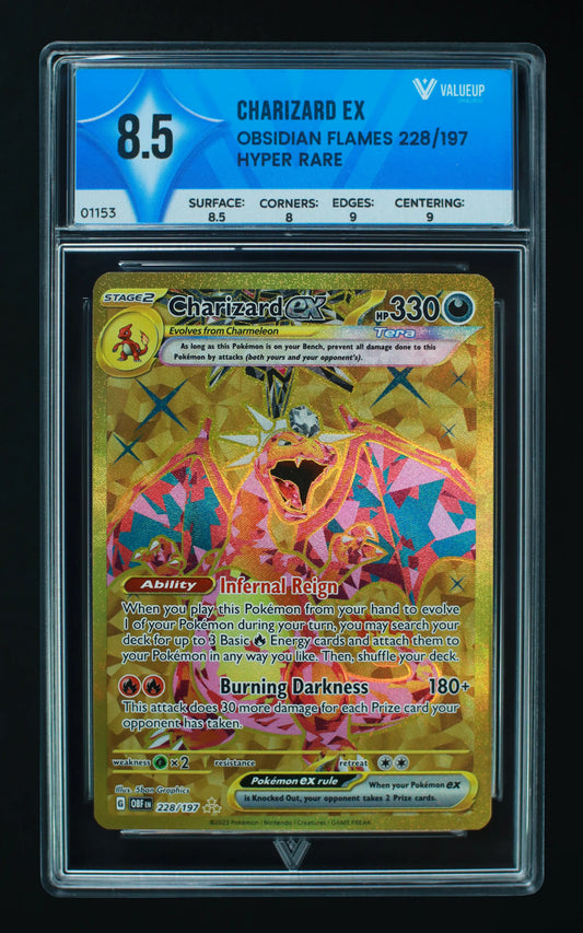 01153 CHARIZARD EX Grading Card