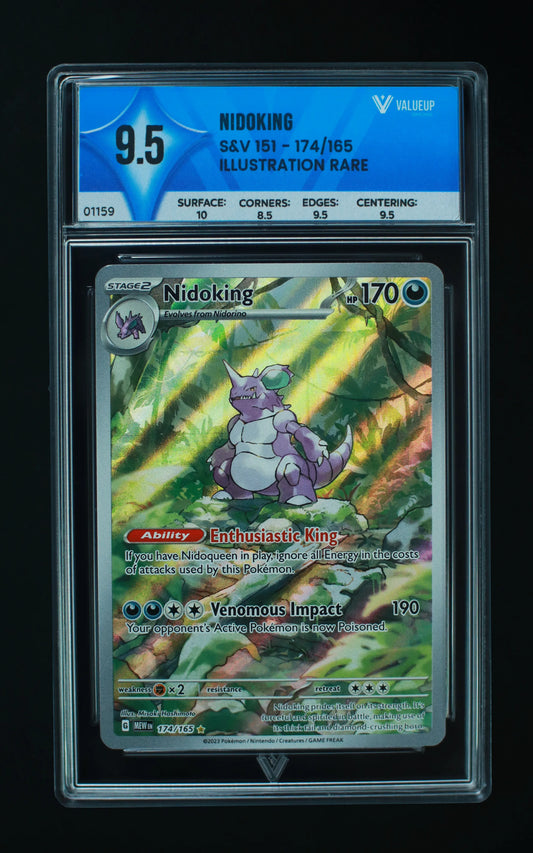 01159 NIDOKING Grading Card