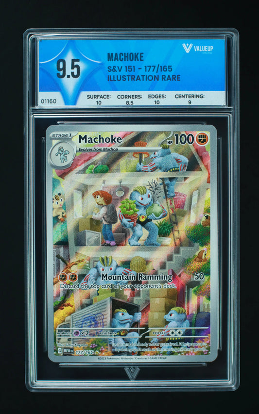 01160 MACHOKE Grading Card