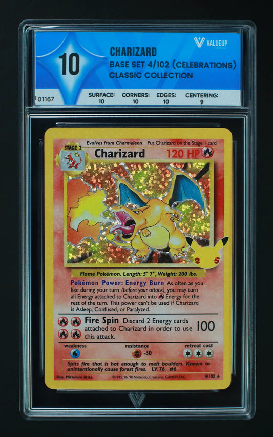 01167 CHARIZARD Grading Card