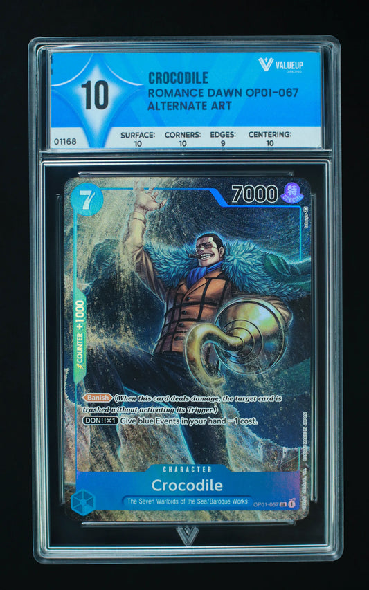 01168 CROCODILE Grading Card