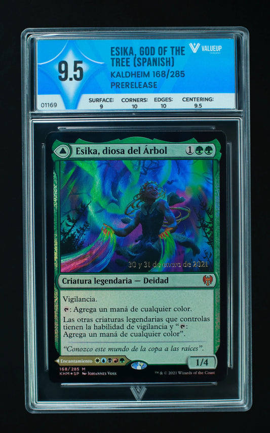01169 ESIKA, GOD OF THE TREE (SPANISH) Grading Card