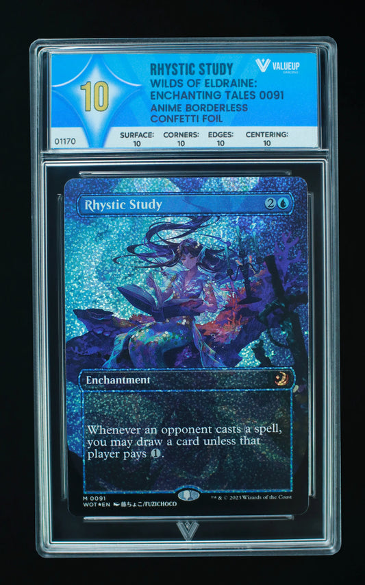 01170 RHYSTIC STUDY Grading Card