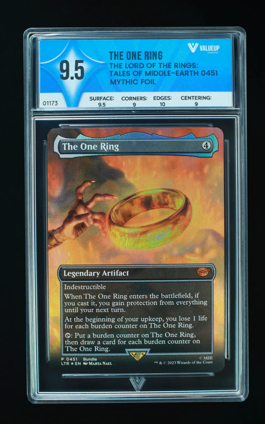 01173 THE ONE RING Grading Card