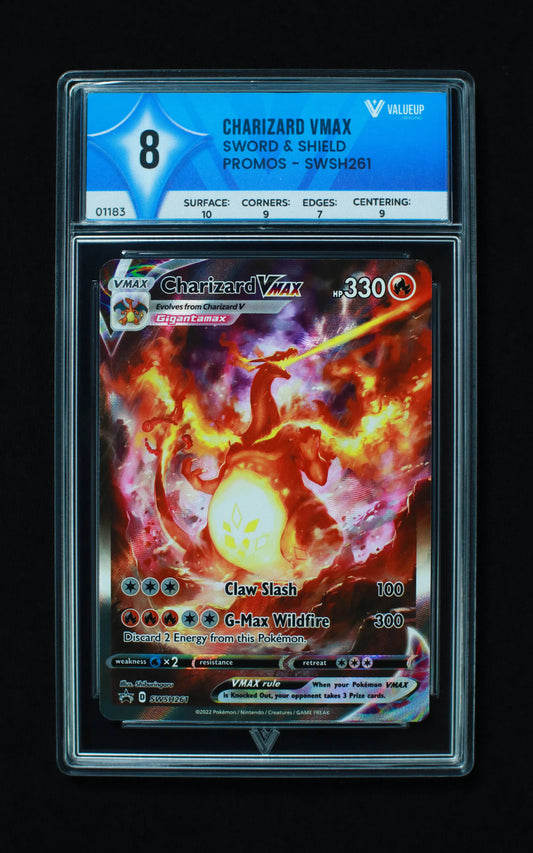 01183 CHARIZARD VMAX Grading Card