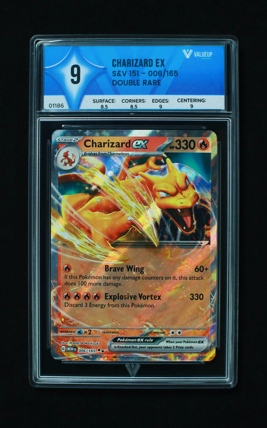 01186 CHARIZARD EX Grading Card