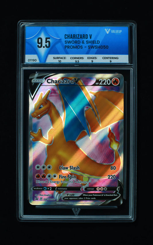 01190 CHARIZARD V Grading Card