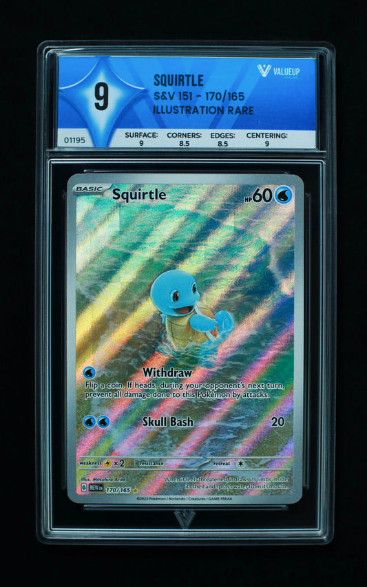 01195 SQUIRTLE Grading Card