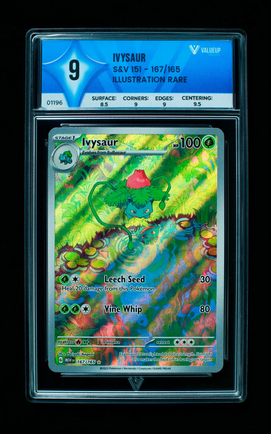 01196 IVYSAUR Grading Card