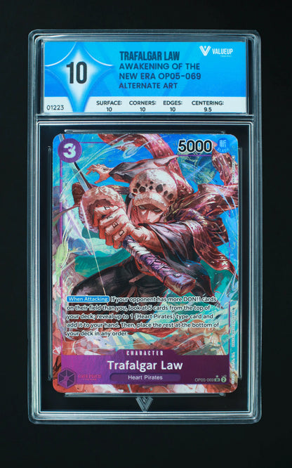 01223 TRAFALGAR LAW Grading Card