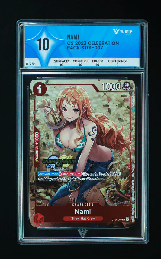 01234 NAMI Grading Card