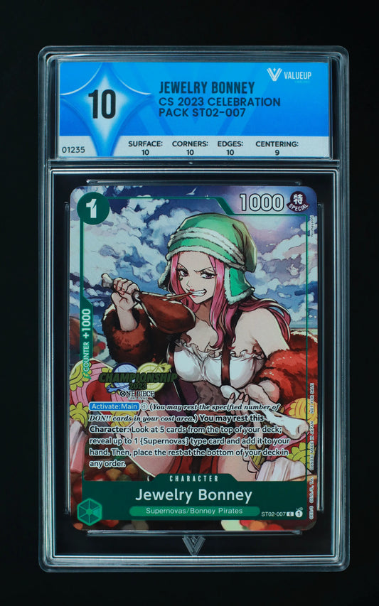 01235 JEWELRY BONNEY Grading Card