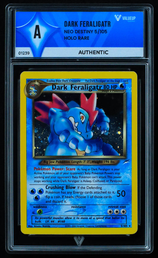 01239 DARK FERALIGATR Grading Card