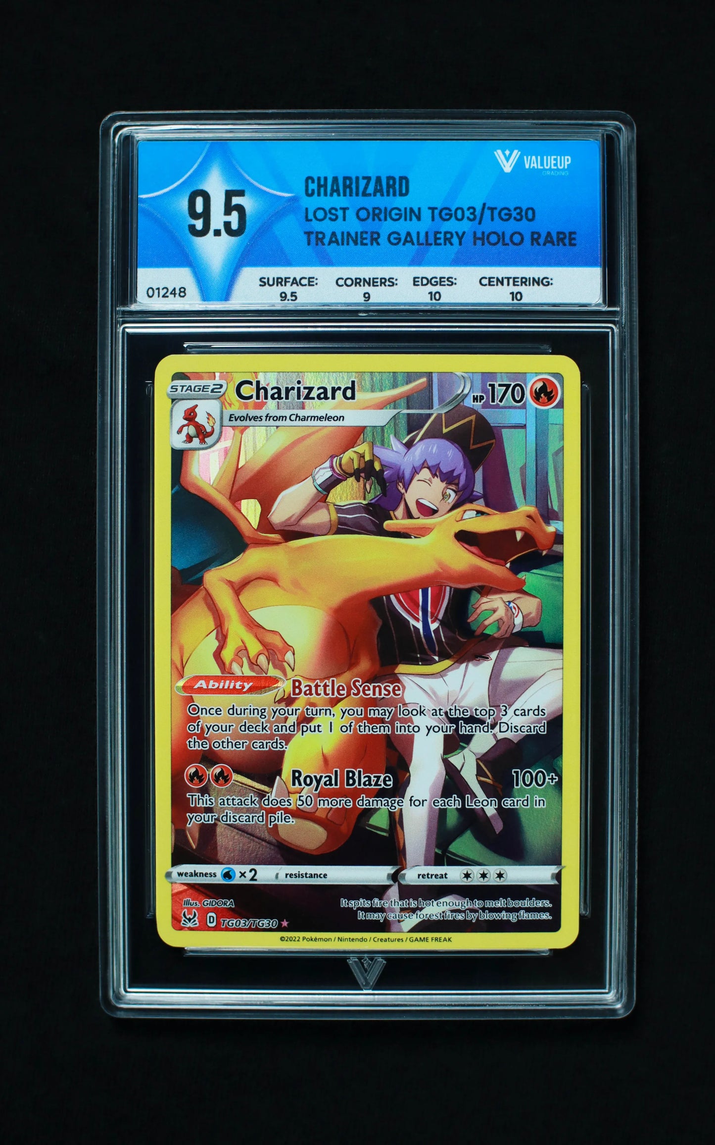 01248 CHARIZARD Grading Card