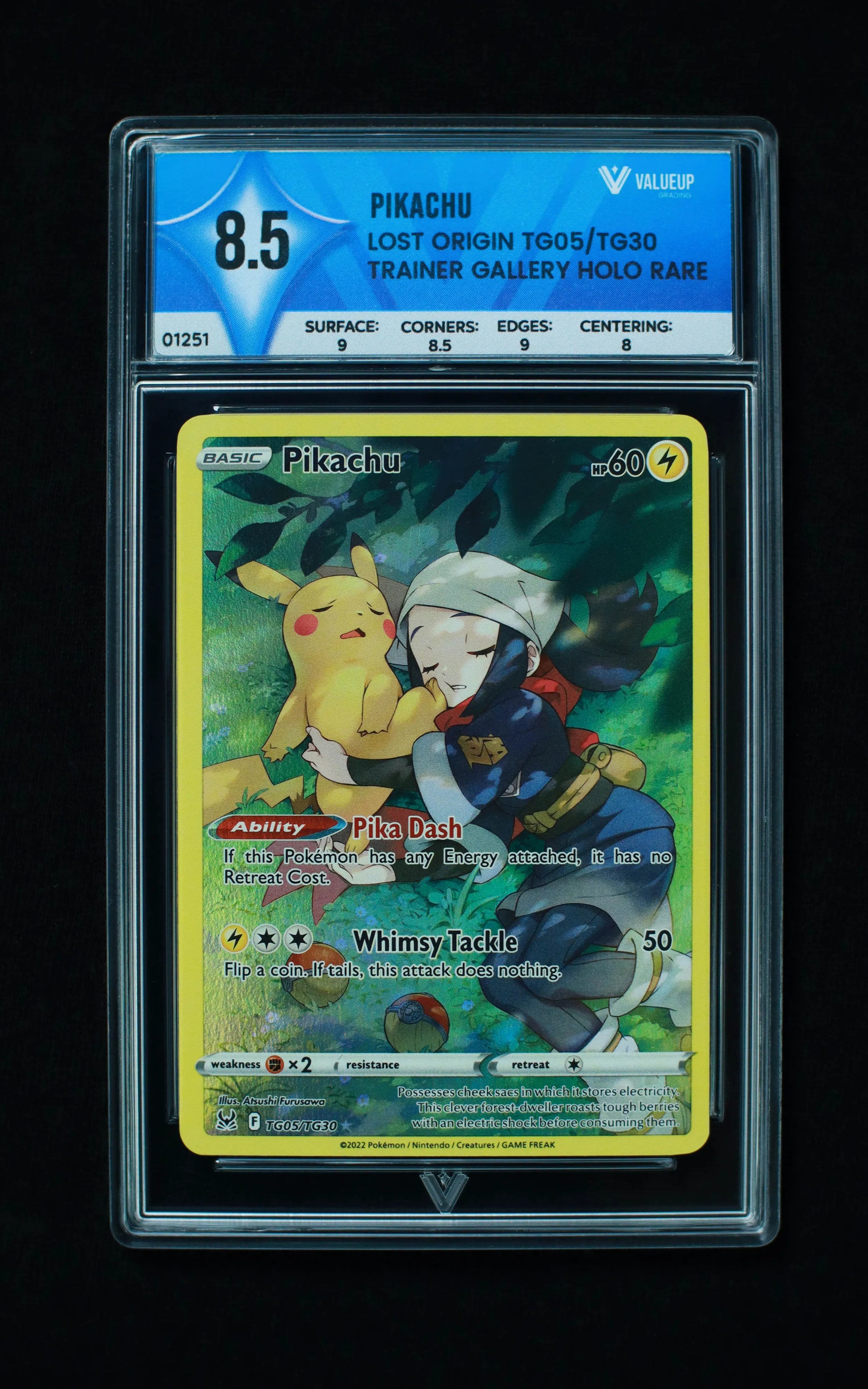 01251 PIKACHU Grading Card