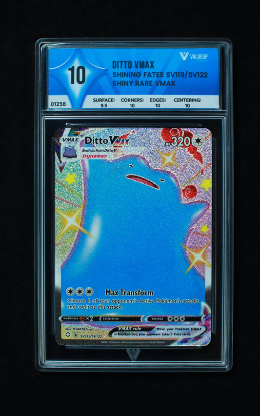 01258 DITTO VMAX Grading Card
