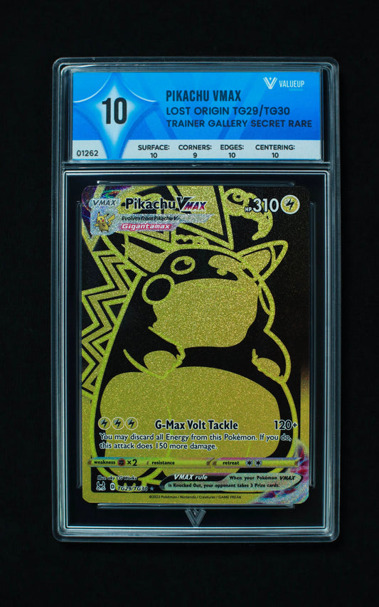 01262 PIKACHU VMAX Grading Card