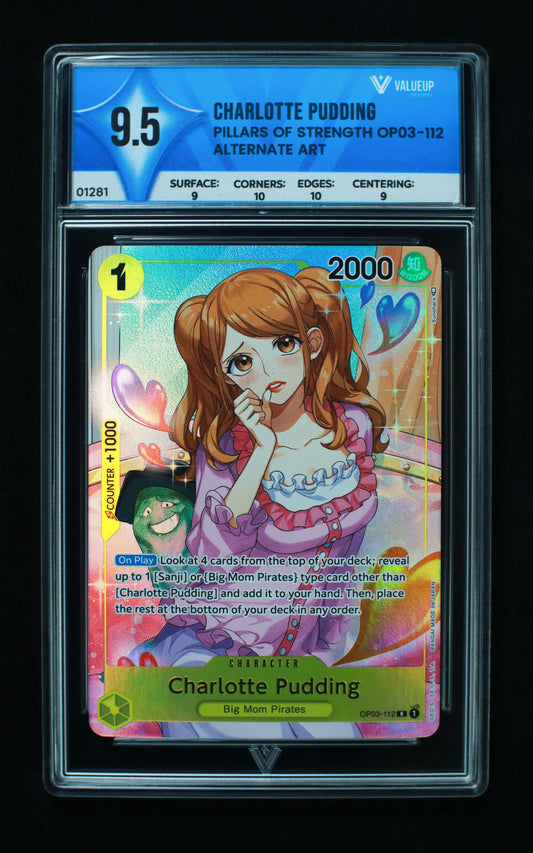 01281 CHARLOTTE PUDDING Grading Card