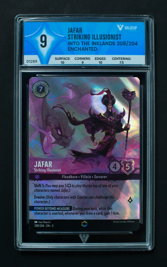 01289 JAFAR STRIKING ILLUSIONIST Grading Card