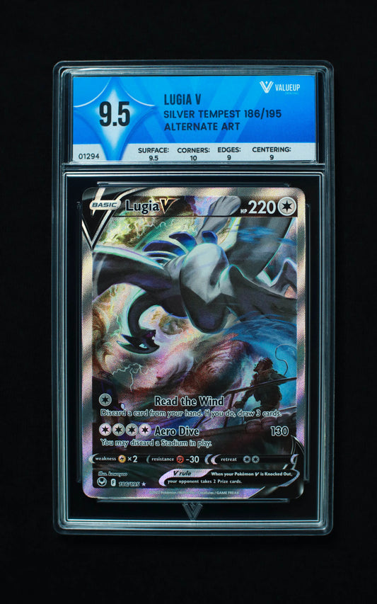 01294 LUGIA V Grading Card