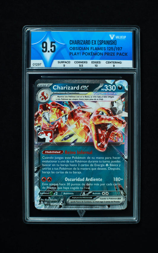 01297 CHARIZARD EX (SPANISH) Grading Card