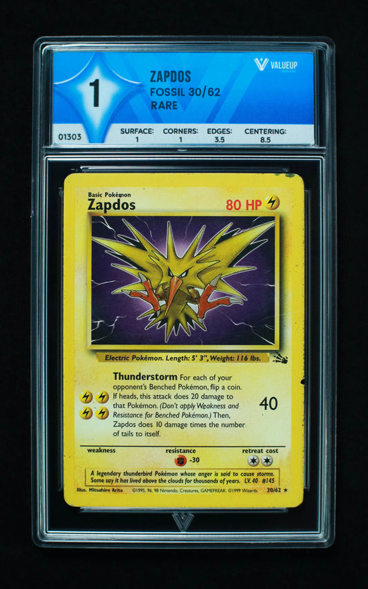 01303 ZAPDOS Grading Card