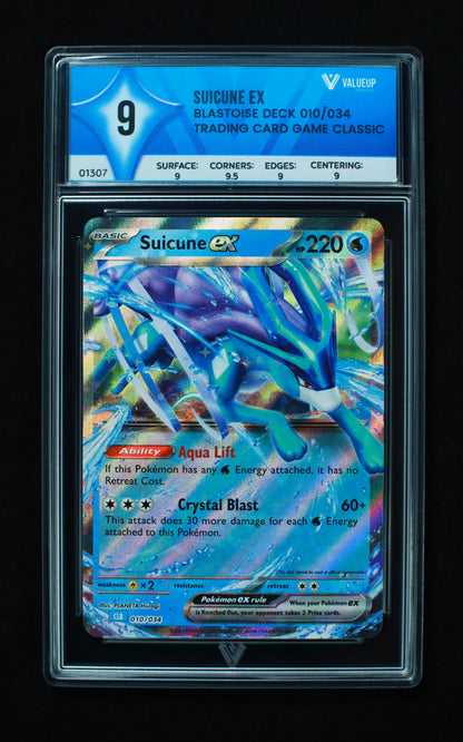 01307 SUICUNE EX Grading Card