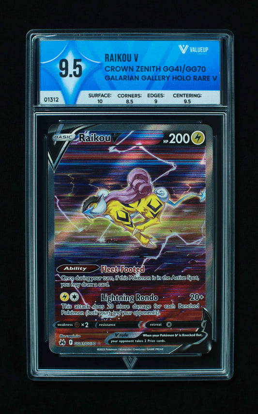01312 RAIKOU V Grading Card