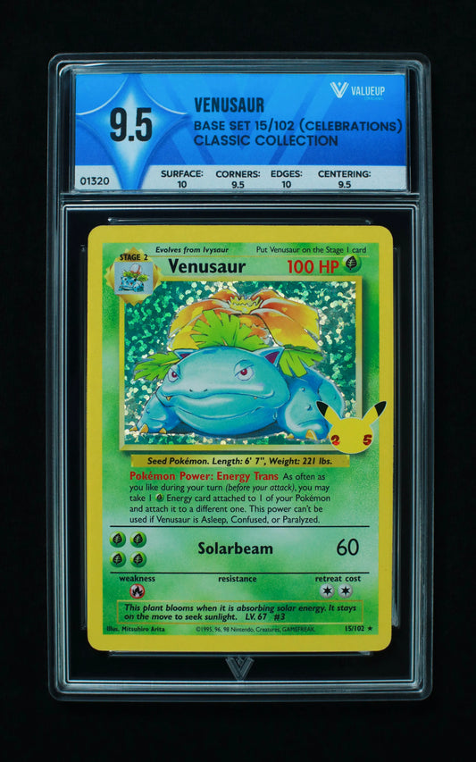 01320 VENUSAUR Grading Card