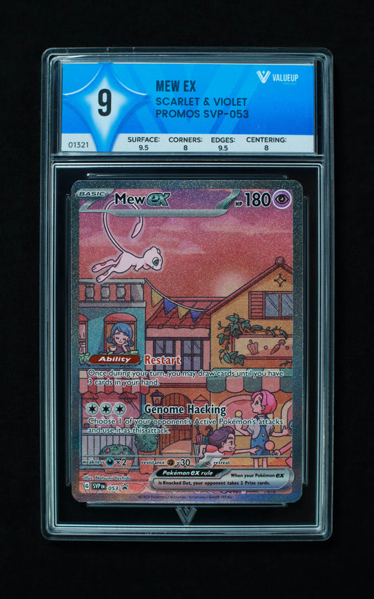 01321 MEW EX Grading Card