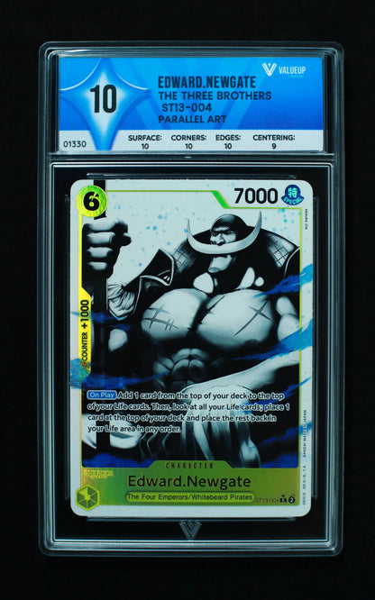 01330 EDWARD. NEWGATE Grading Card