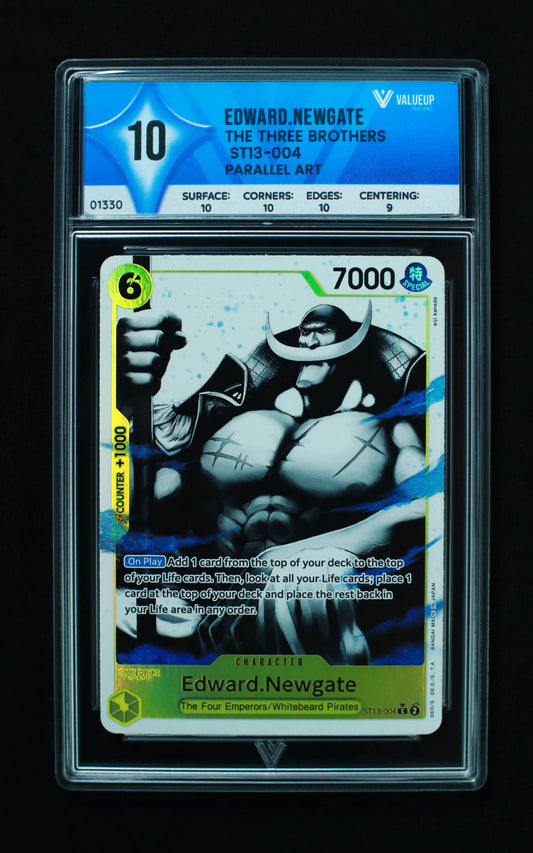 01330 EDWARD. NEWGATE Grading Card