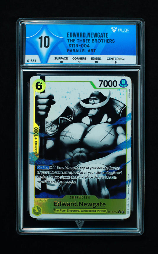 01331 EDWARD. NEWGATE Grading Card