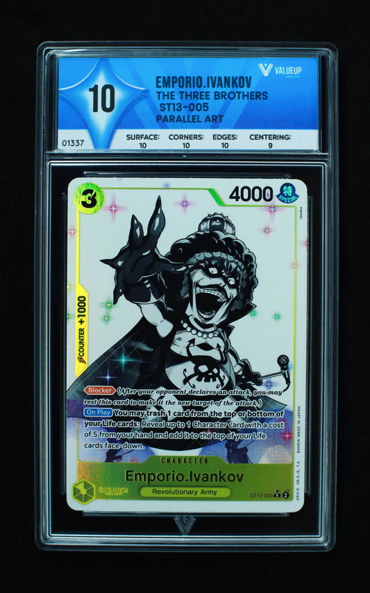 01337 EMPORIO. IVANKOV Grading Card