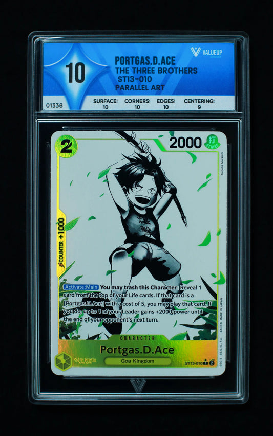 01338 PORTGAS.D.ACE Grading Card