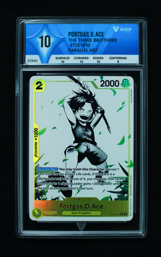 01340 PORTGAS.D.ACE Grading Card
