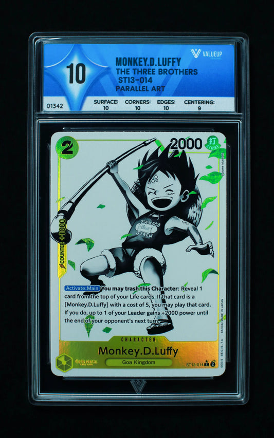 01342 MONKEY.D.LUFFY Grading Card