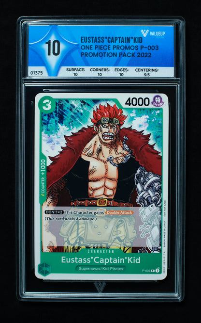 01375 EUSTASS"CAPTAIN"KID Grading Card