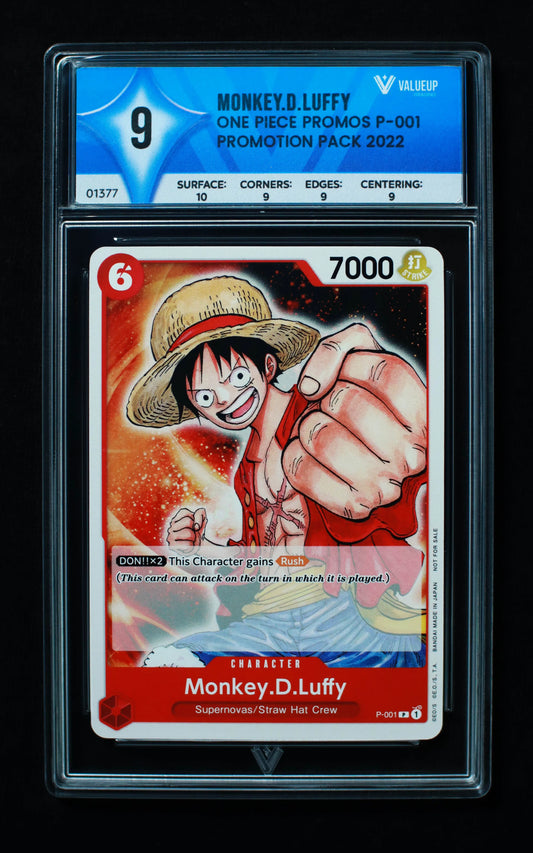 01377 MONKEY.D.LUFFY Grading Card