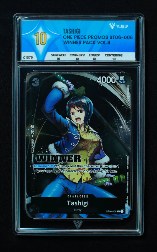 01379 TASHIGI Grading Card