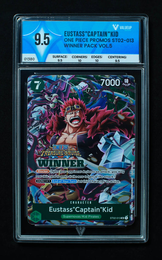 01380 EUSTASS"CAPTAIN"KID Grading Card